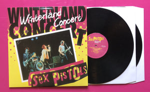 Sex Pistols - Winterland Concert 1978 Double LP Includes Soundcheck