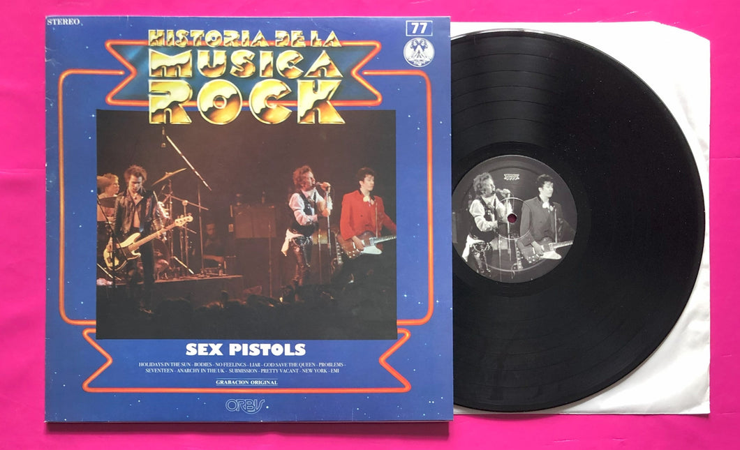 Sex Pistols - Historia De La Musica Rock LP NMTB Fantasy Spanish Record