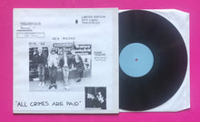 Load image into Gallery viewer, Sex Pistols - All Crimes Are Paid LP Extremely Rare Live/Studio Compilation