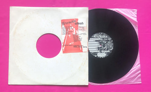 Clash - 16 Tracks LP Live Hammersmith Odeon Japanese Sticker Pressing