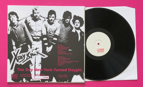 X-Ray Spex - The Day New York Turned Dayglo LP Live USA March '78