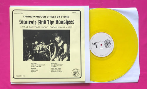 Siouxsie & The Banshees - Taking Wardour Street By Storm LP Yellow Vinyl