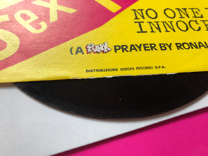 Sex Pistols - My Way /No One Is Innocent 7" Original Italian Pressing 1978