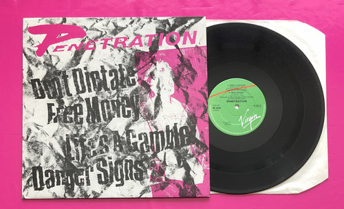 Penetration - 4 Track EP Compilation Of Singles Virgin Records From 1983