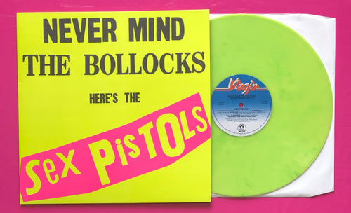 Sex Pistols - Never Mind The Bollocks LP Green Vinyl New Repress Album