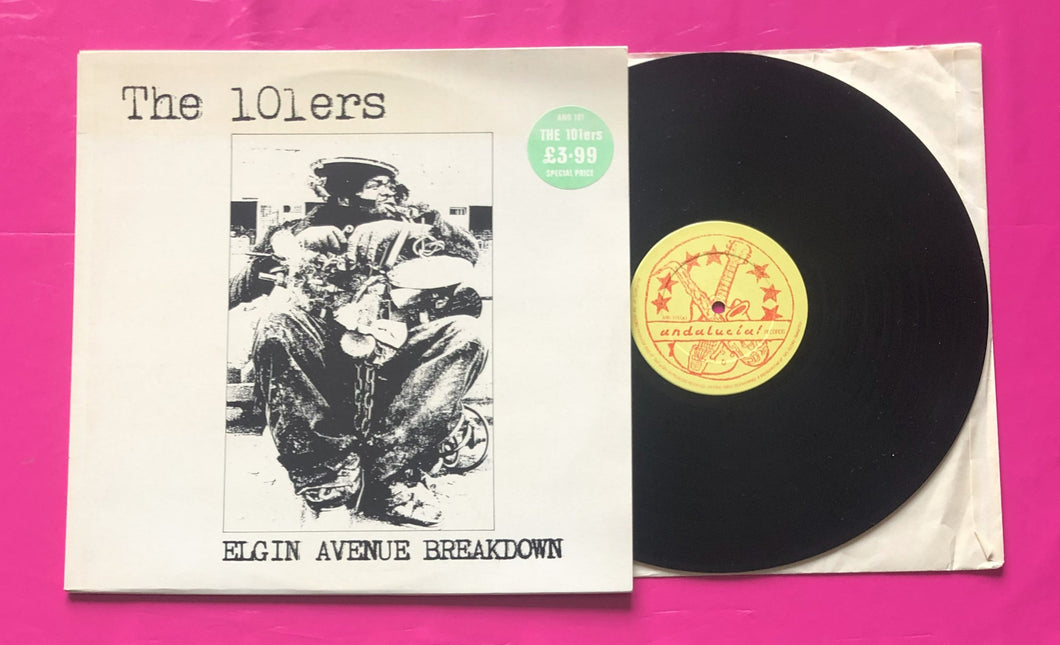 101 ers - Elgin Avenue Breakdown LP Original Andalucia Pressing From 1981