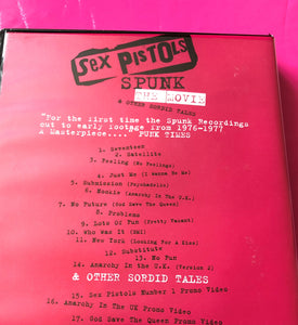 Sex Pistols - Spunk The Movie And Other Sordid Tales DVD Early Footage