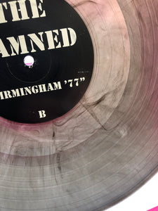 Damned - Birmingham '77 LP Smokey Grey/Black Marble Vinyl Live 1977