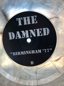 Damned - Birmingham '77 LP Smokey Grey/Black Marble Vinyl Live 1977