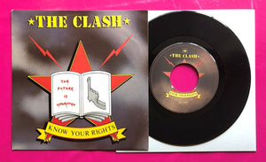 Clash - Know Your Rights 7" Dutch Pressing on CBS Records From 1982