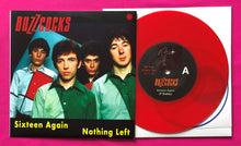 Load image into Gallery viewer, Buzzcocks - Sixteen Again / Nothing Left  7&quot; OGWT From 1978 Red Vinyl