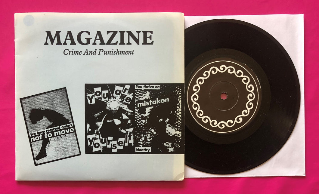 Magazine - Crime And Punishment EP Peel Session '78 Kamikaze Kid Records