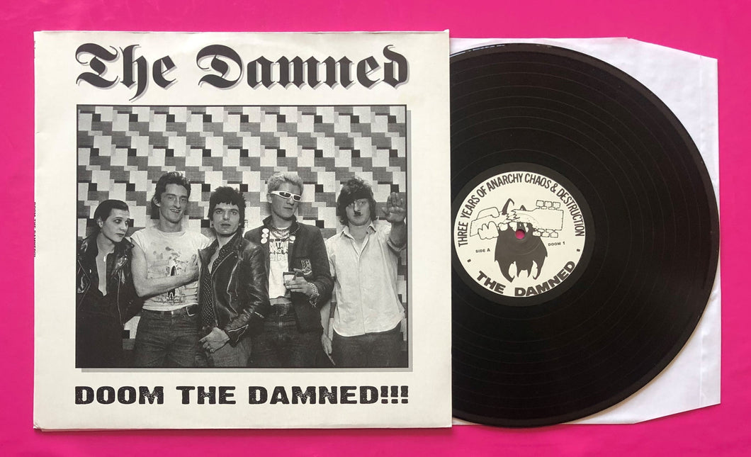 Damned - Doom The Damned LP Live Roundhouse & Moonlight Club '79