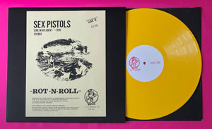 Sex Pistols - Rot 'N' Roll LP Repress Atlanta 1978 Yellow GSH/K&S Records
