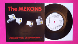 The Mekons - Work All Week Post Punk Single on Virgin Records From 1979