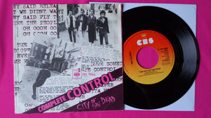 The Clash - Complete Control 7" Single Dutch Pressing From 1977