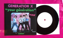 Load image into Gallery viewer, Generation X - Your Generation / Listen French Sleeve Repro / Repress
