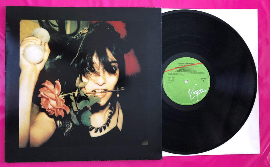 Public Image Limited - Flowers of Romance LP 1981 Finnish Pressing
