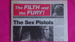 Sex Pistols - Filth & The Fury Promotional  Swedish  Newspaper