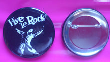 Load image into Gallery viewer, Vive Le Rock / Little Richard metal badge 56 mm