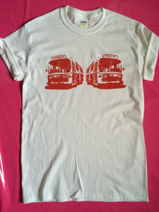 Sex Pistols - Pretty Vacant / Suburban Press Buses Punk T-Shirt