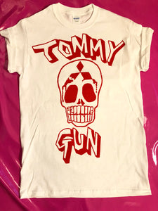 The Clash - Tommy Gun Skull Print Punk Rock T-Shirt