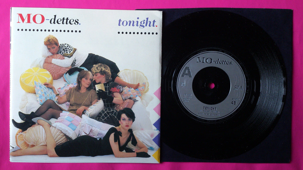 Mo-dettes - Tonight / Waltz In Blue Minor Post Punk Single From 1981
