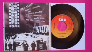 The Clash - Remote Control Dutch Pressing on CBS From 1977