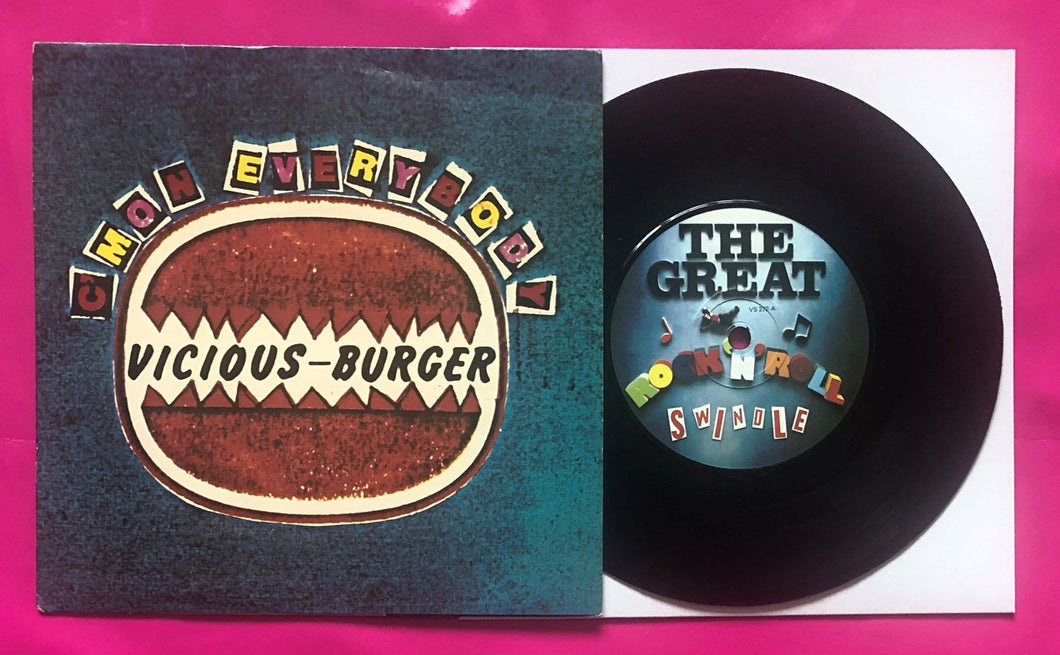 Sex Pistols / Sid Vicious - C'Mon Everybody / GSTQ Symphony Virgin Records 1979