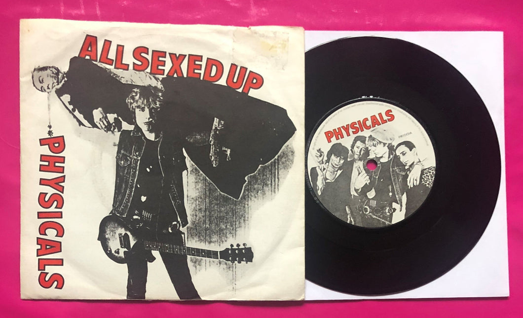 The Physicals - All Sexed Up 4 Track E.P. on Physical Records From 1978