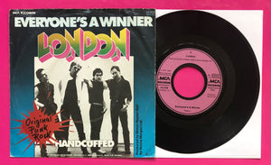 London - Everyone's A Winner German Pressing 7" on MCA Records From 1977
