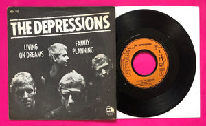 The Depressions - Living On Dreams French Pressing Barn Records 1977