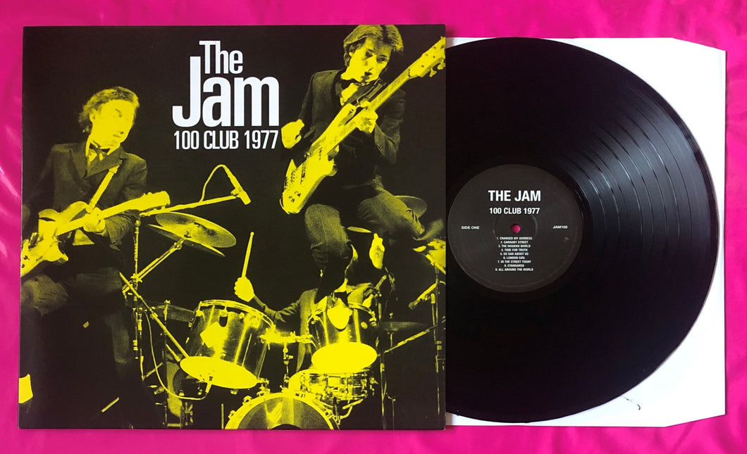 The Jam - Live at The 100 Club Unofficial LP Recorded Live in London in 1977