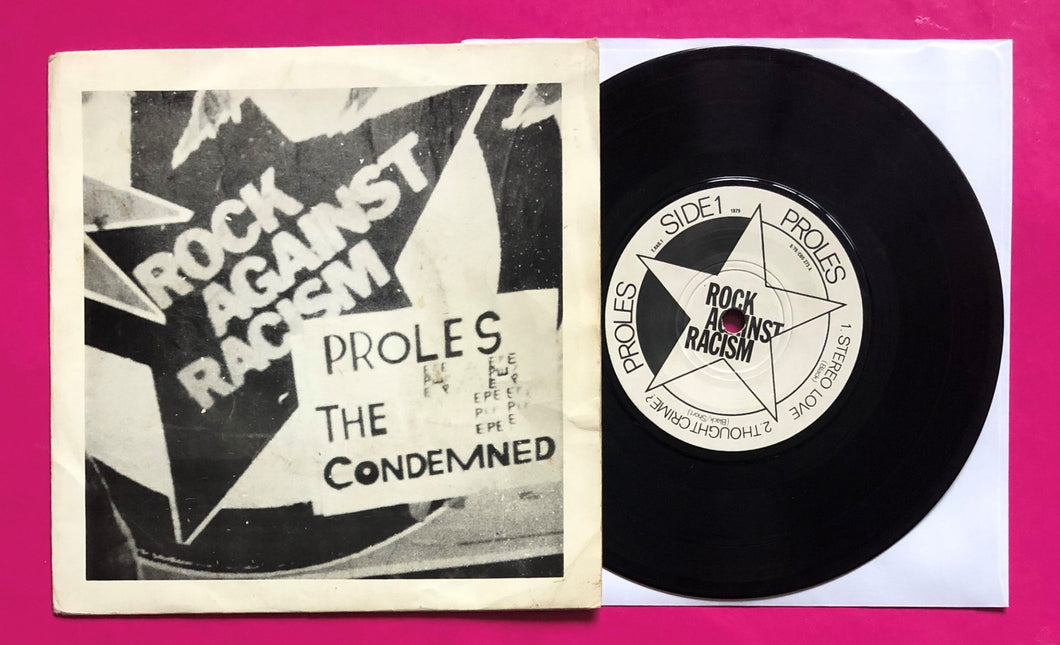 The Proles / The Condemned - RAR EP Four Tracks on RAR Records From 1979