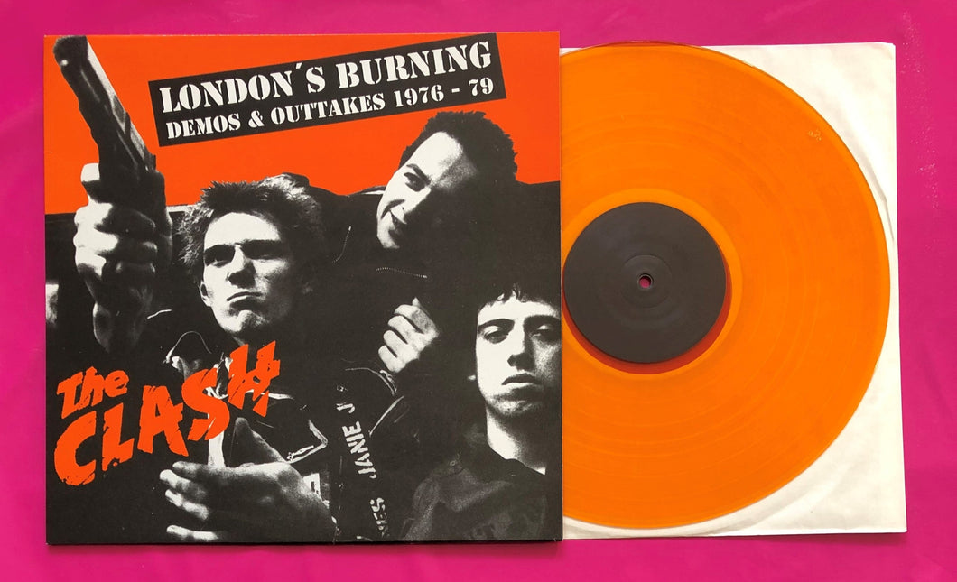 The Clash - London's Burning LP Demos and Outtakes on Orange Vinyl 76-79