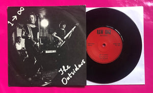 The Outsiders - One To Infinity EP on  Raw Edge Records From 1977