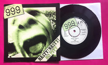 Load image into Gallery viewer, 999 - Nasty Nasty / No Pity 7&quot; Single on United Artists Records From 1977