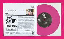 Load image into Gallery viewer, Sex Pistols - Fan Club 7&quot; Rare Pink Vinyl Issue 2 Maasbree Radio 77 E.P.