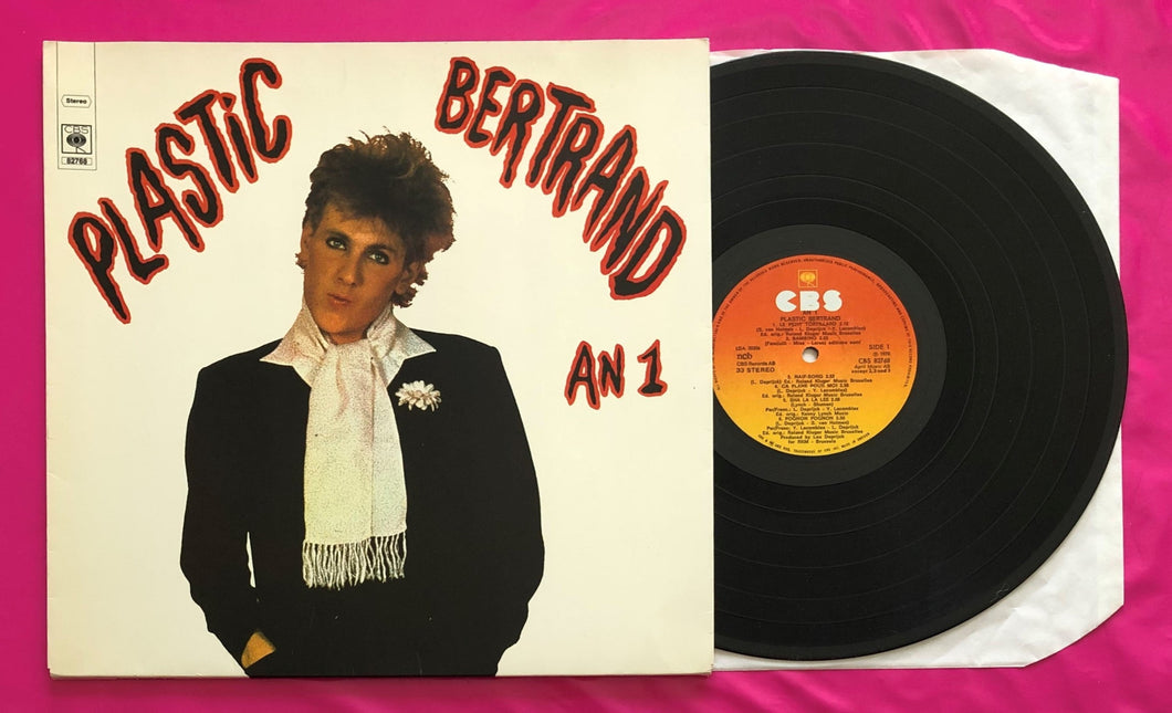 Plastic Bertrand - An 1 LP Swedish Pressing Gatefold Sleeve on CBS From 1978