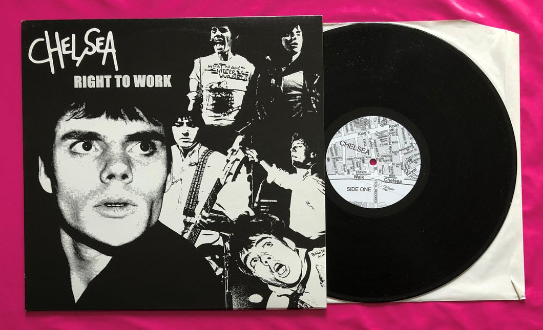 Chelsea - Right to Work LP Demos / Singles / Sessions Comp VTOL Records 2004