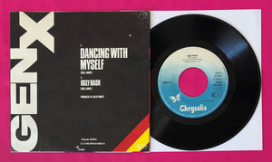 Generation X - Dancing With Myself 7" German Pressing Chrysalis Records 1980