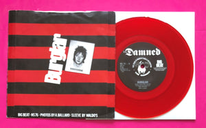 The Damned - Smash it Up Red Vinyl 7" Big Beat Records Re- release 1982