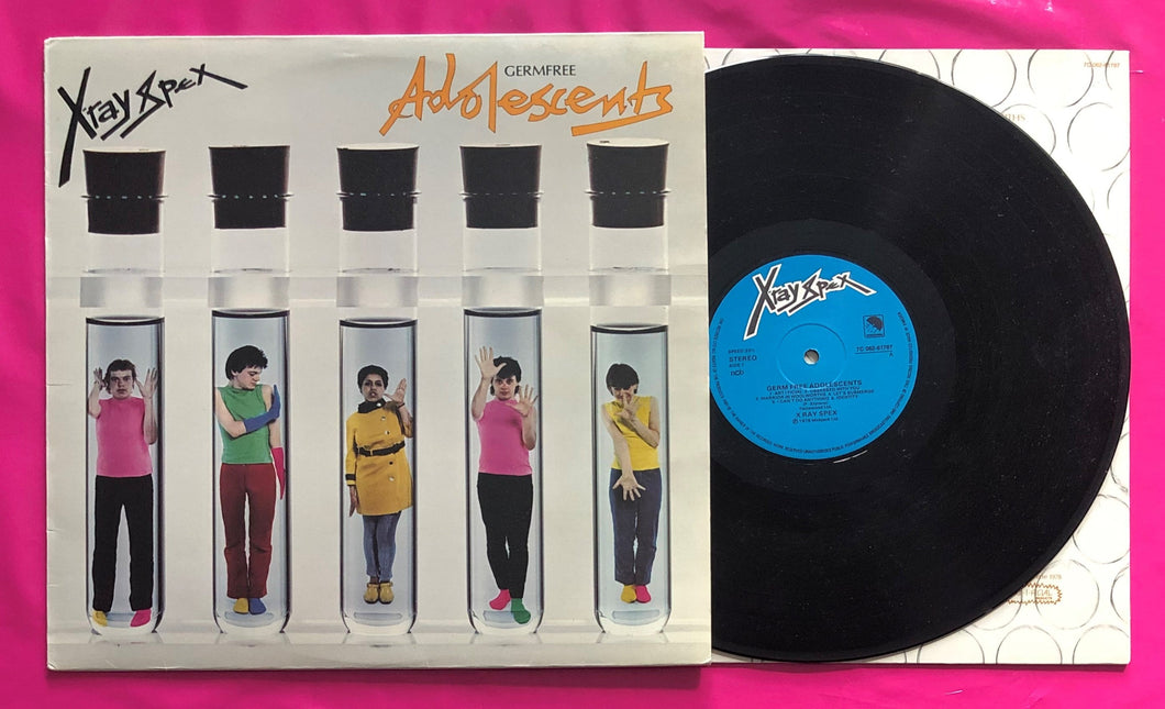 X Ray Spex - Germ Free Adolescents LP Swedish Pressing EMI Records 1978