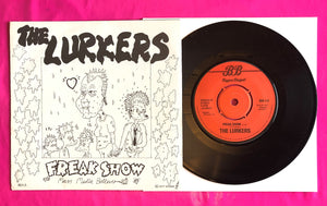 The Lurkers - Freak Show / Mass Media Believer 7" Single 1977 Beggars Banquet