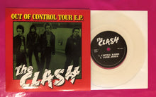 Load image into Gallery viewer, The Clash - Out of Control Tour E.P. Clear Vinyl Live in Manchester 1977