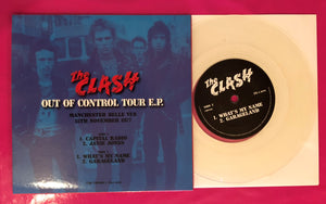 The Clash - Out of Control Tour E.P. Clear Vinyl Live in Manchester 1977