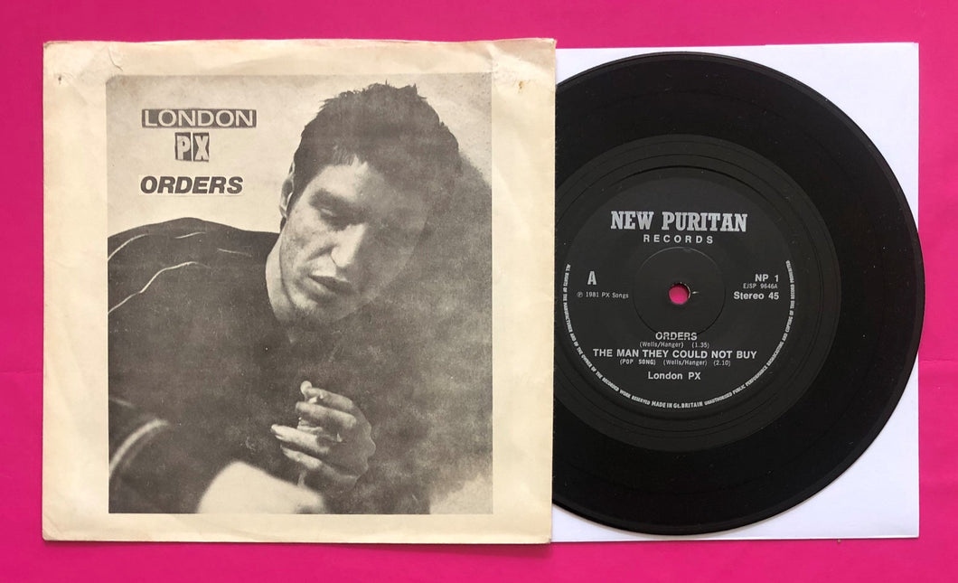 London PX - Orders E.P. Rare Punk Single on New Puritan Records From 1981