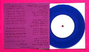 X Ray Spex - Oh Bondage Up Yours! Blue Vinyl German Sleeve Repro 100 Only