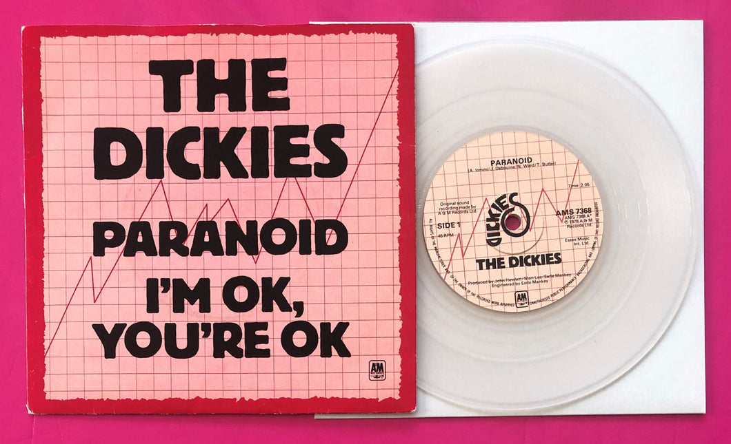 The Dickies - Paranoid 7