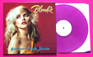 Blondie - Gentlemen Prefer Blondes LP Live New Orleans in 1979 Purple Vinyl